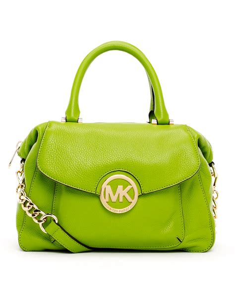 michael kors green bag|Michael Kors green handbag sale.